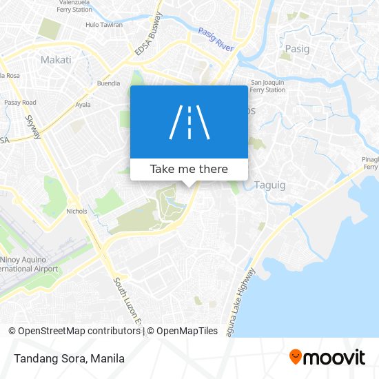 Tandang Sora map