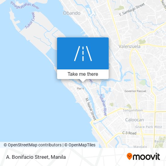 A. Bonifacio Street map