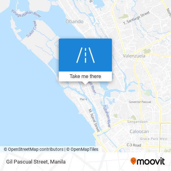 Gil Pascual Street map