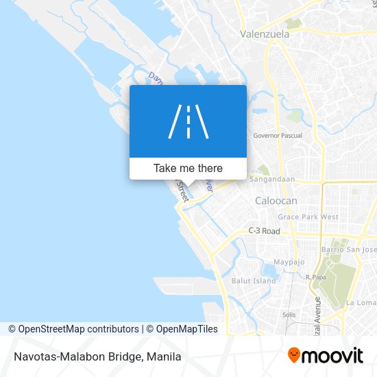 Navotas-Malabon Bridge map