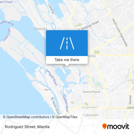 Rodriguez Street map