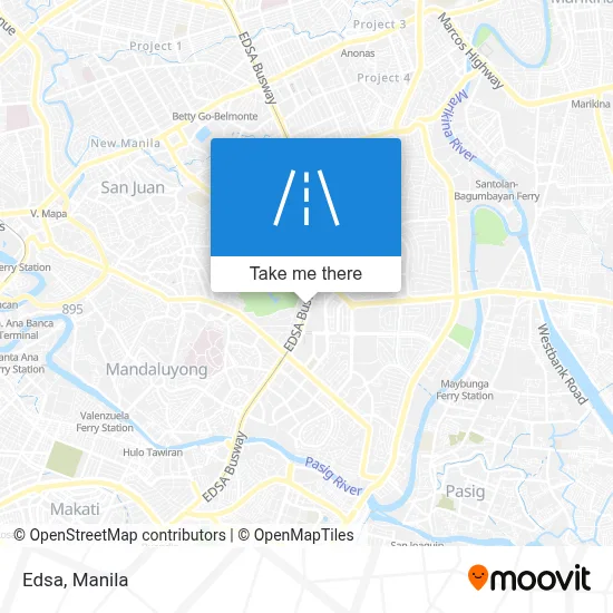 Edsa map