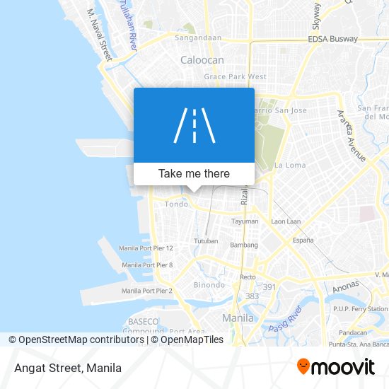 Angat Street map