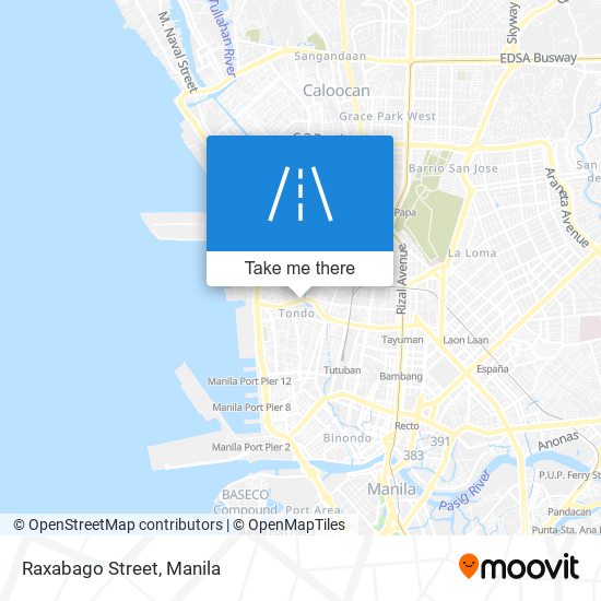 Raxabago Street map