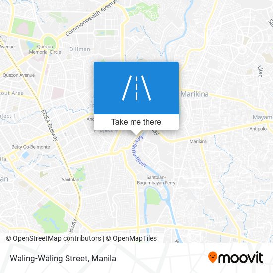 Waling-Waling Street map