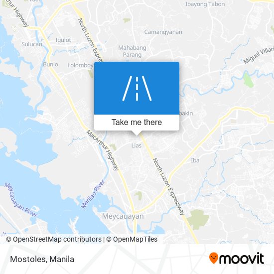 Mostoles map