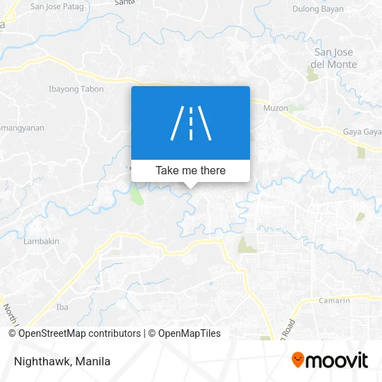 Nighthawk map