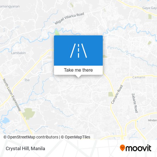 Crystal Hill map