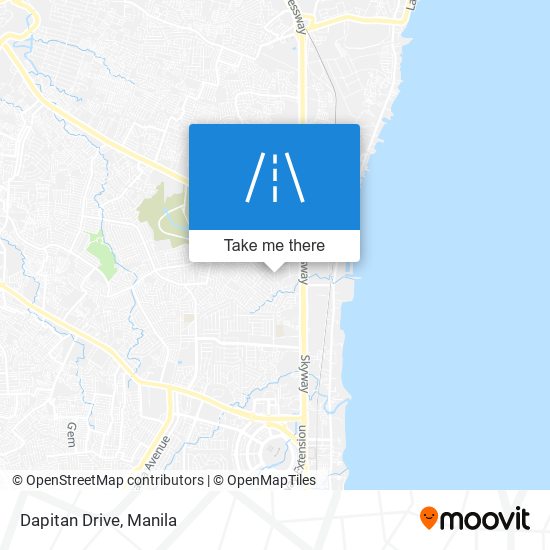 Dapitan Drive map