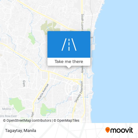 Tagaytay map