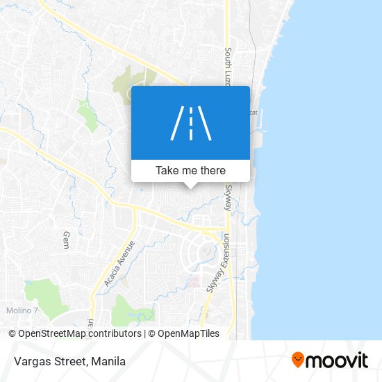 Vargas Street map