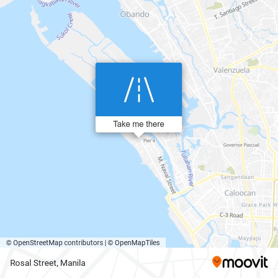 Rosal Street map