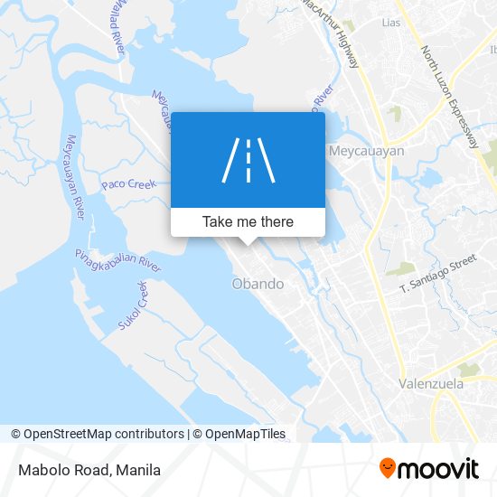 Mabolo Road map