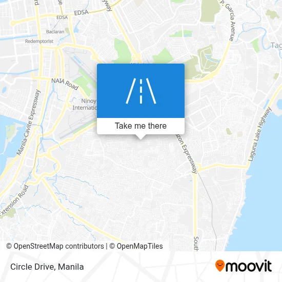 Circle Drive map