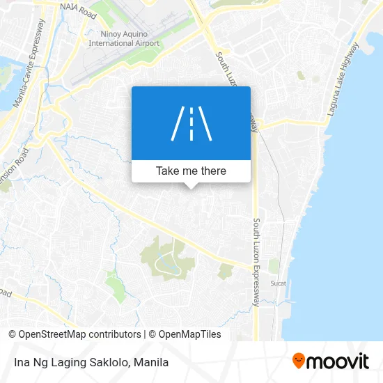 Ina Ng Laging Saklolo map