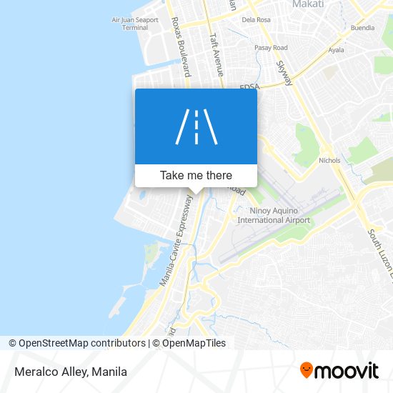 Meralco Alley map