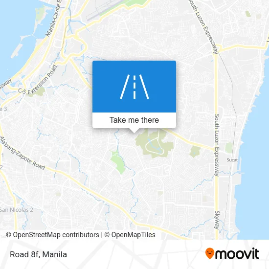 Road 8f map