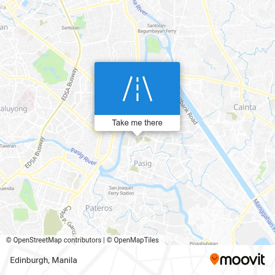 Edinburgh map