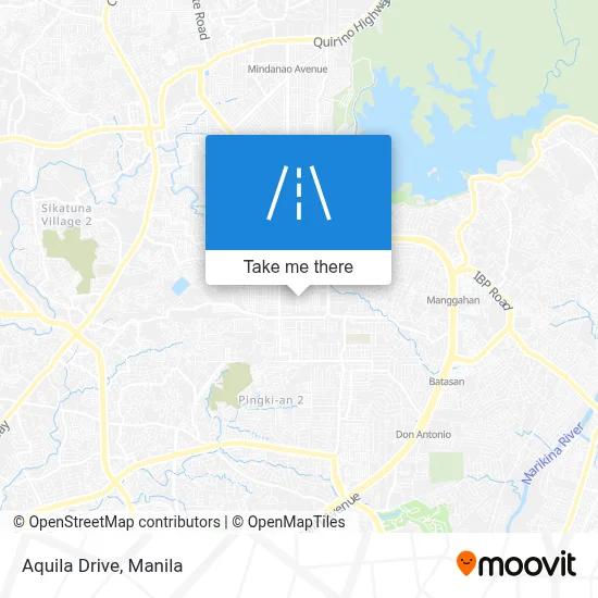 Aquila Drive map