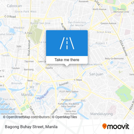 Bagong Buhay Street map