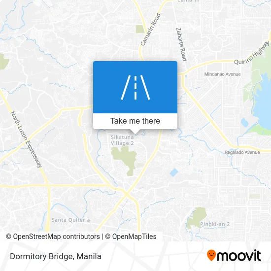 Dormitory Bridge map