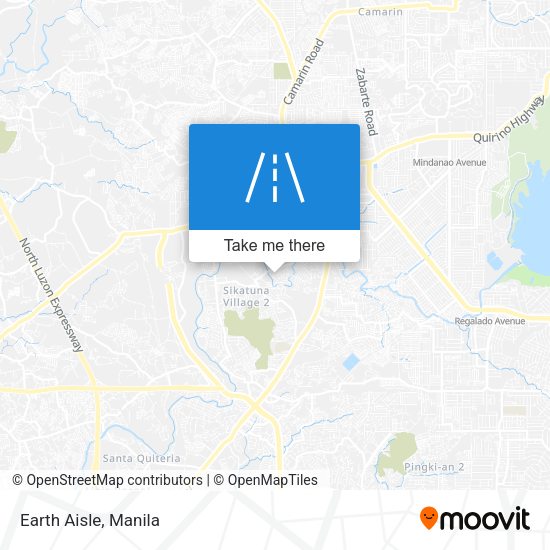 Earth Aisle map