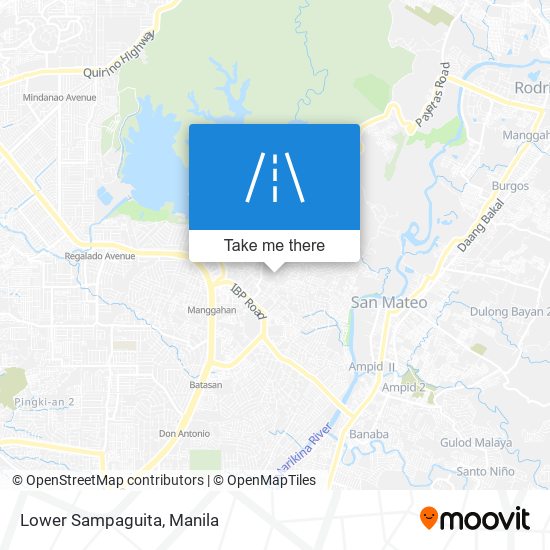 Lower Sampaguita map