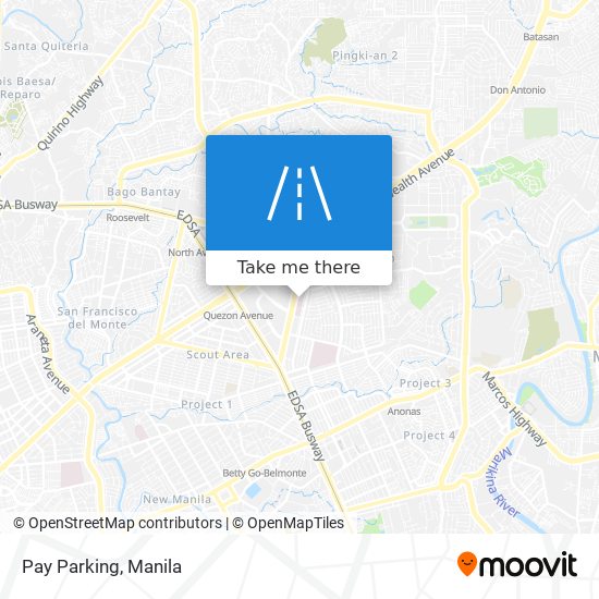 Pay Parking map