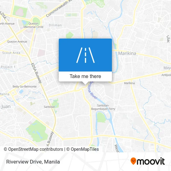 Riverview Drive map