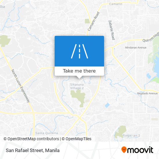 San Rafael Street map