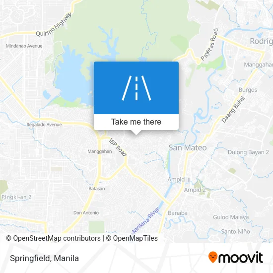 Springfield map