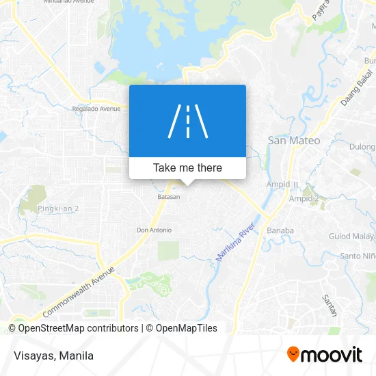 Visayas map