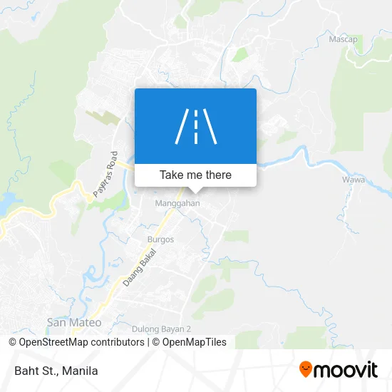 Baht St. map