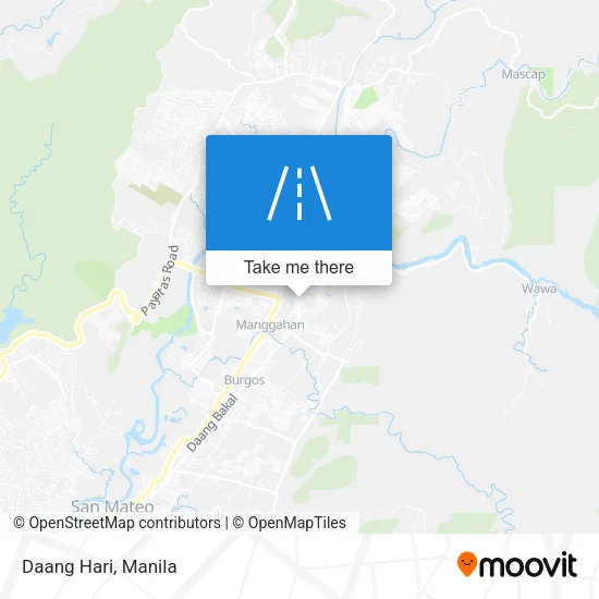 Daang Hari map