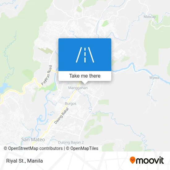 Riyal St. map