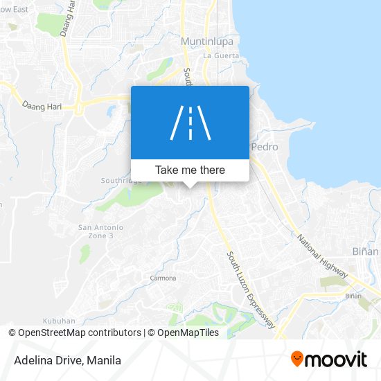 Adelina Drive map