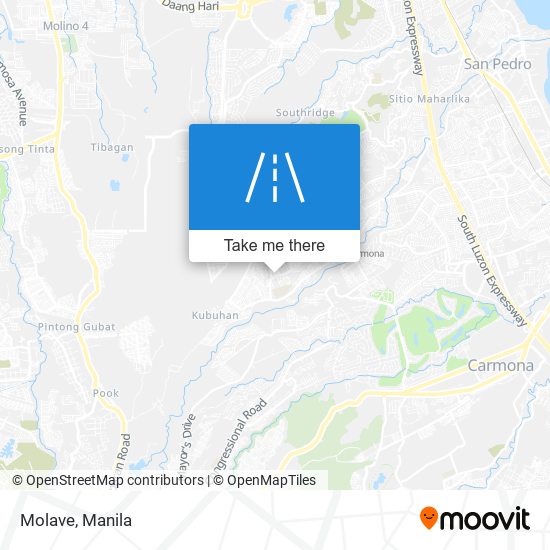 Molave map