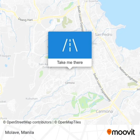 Molave map