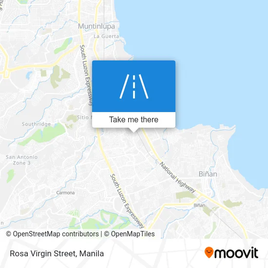 Rosa Virgin Street map