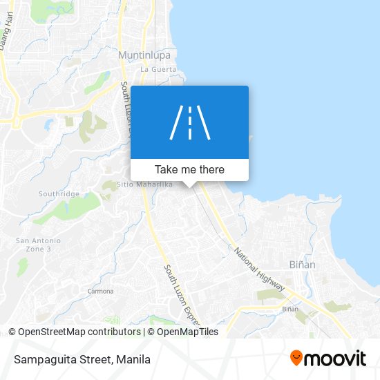 Sampaguita Street map