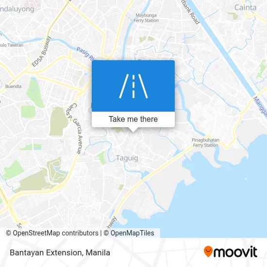 Bantayan Extension map