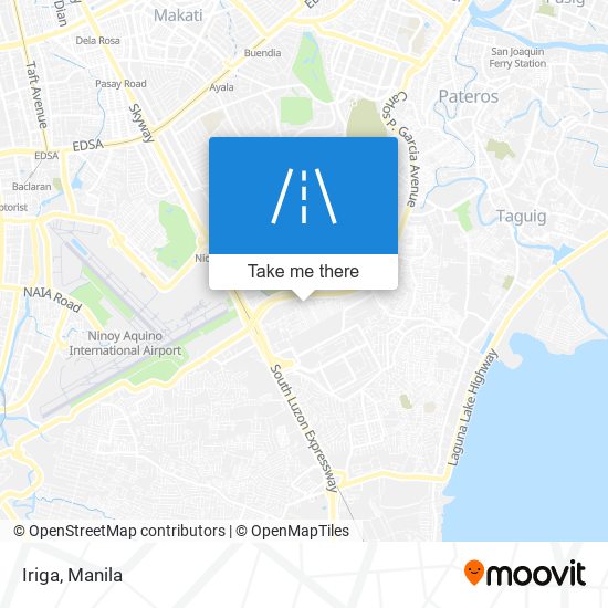 Iriga map