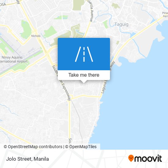 Jolo Street map