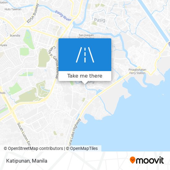 Katipunan map