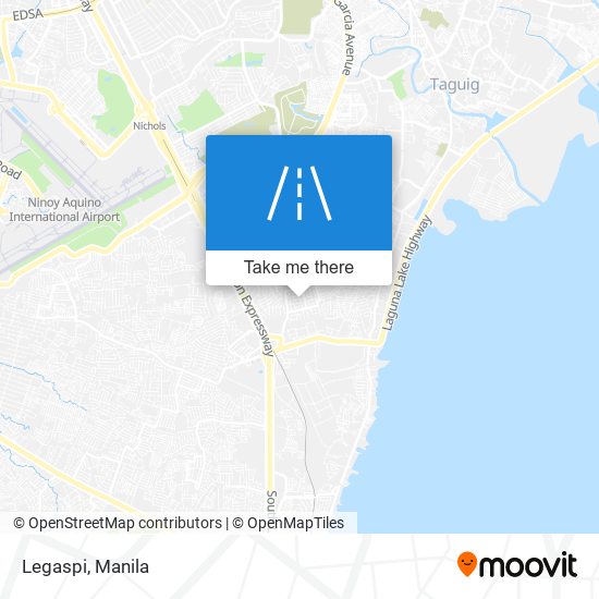 Legaspi map