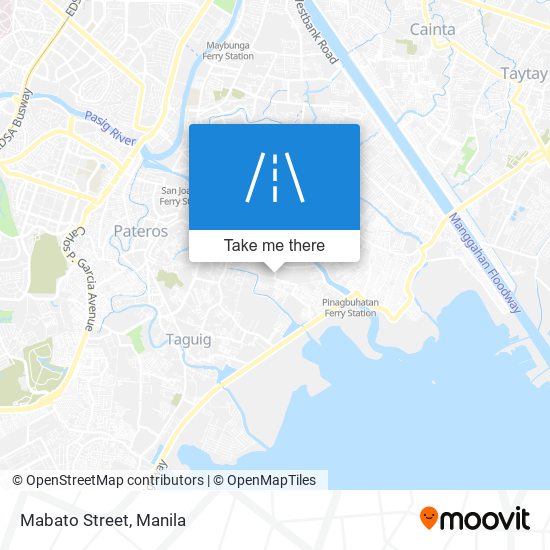 Mabato Street map