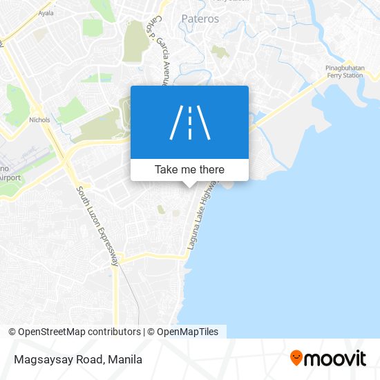 Magsaysay Road map