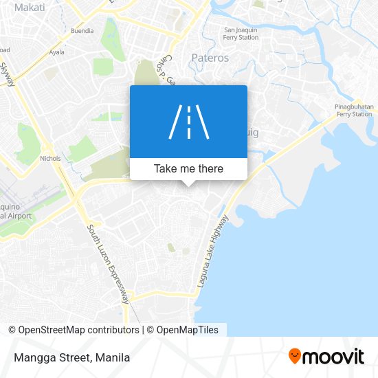 Mangga Street map