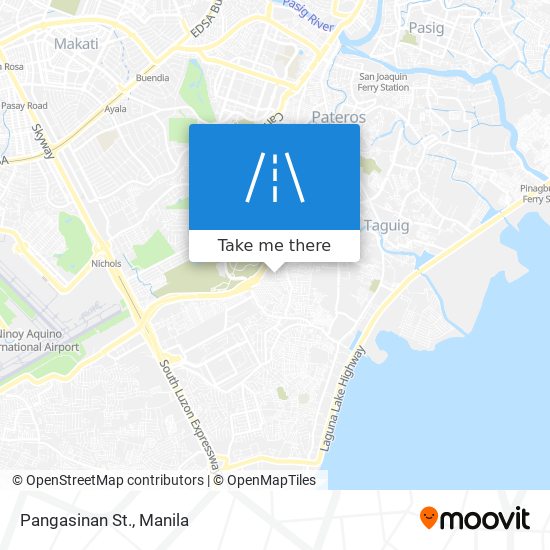 Pangasinan St. map