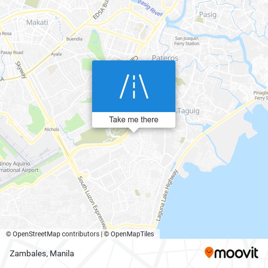 Zambales map